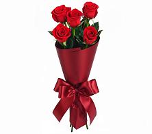 Букет 5 Красных роз Эдлесс Лав в Марьиных Колодцах