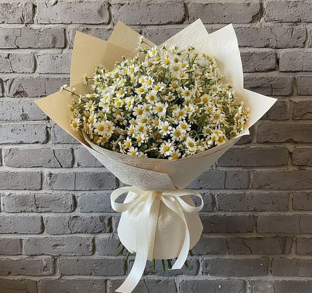 Букет цветов из: Ромашки в Марьиных Колодцах