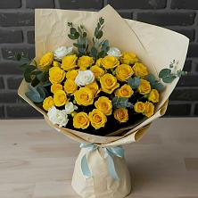 Букет цветов из:  Розы в Марьиных Колодцах