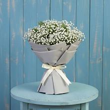 Букет цветов из:  Гипсофила в Марьиных Колодцах