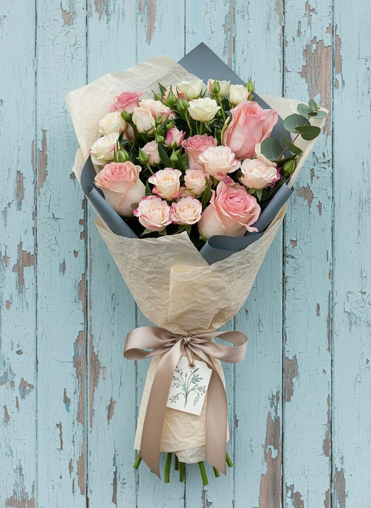 Букет цветов из: Розы в Марьиных Колодцах