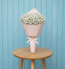 Букет цветов из:  Гипсофила в Марьиных Колодцах