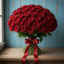Букет Красные розы Блэк Меджик в Марьиных Колодцах