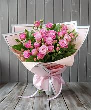 Букет Розовый кустик #REPLACE_PRED# Марьиных Колодцах