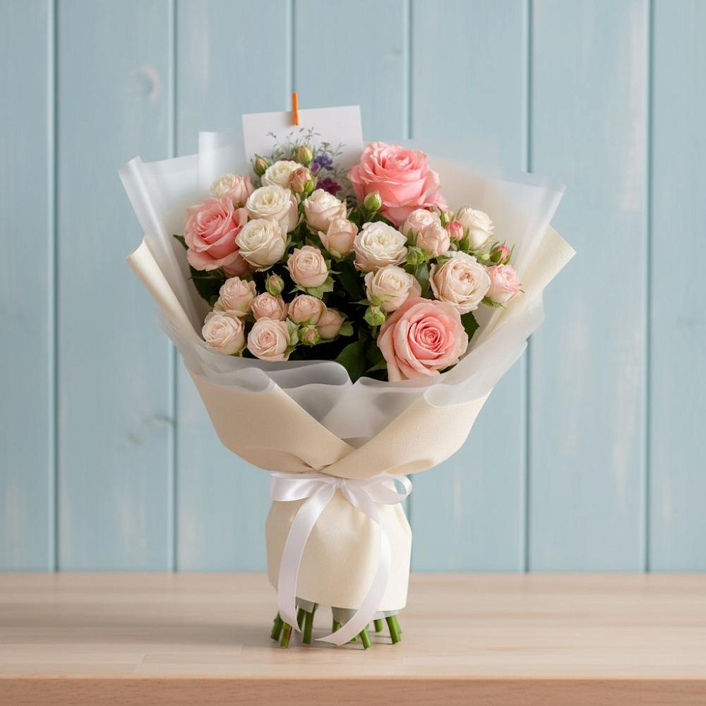 Букет цветов из: Розы в Марьиных Колодцах