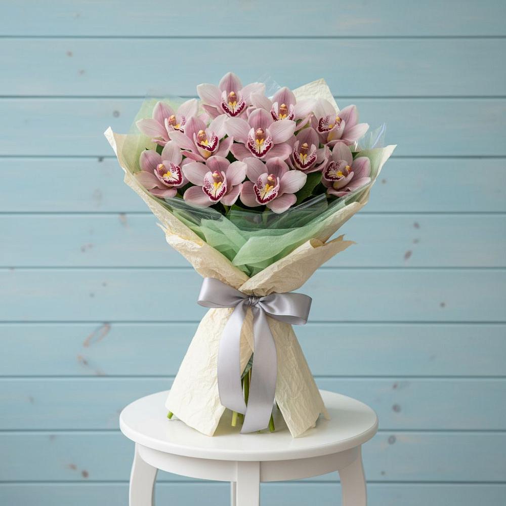 Букет цветов из: Орхидеи и Розы в Марьиных Колодцах