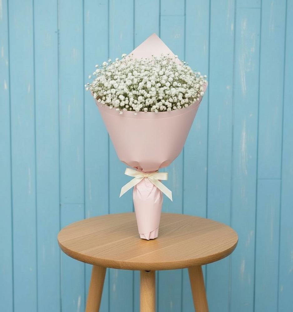 Букет цветов из: Гипсофила в Марьиных Колодцах