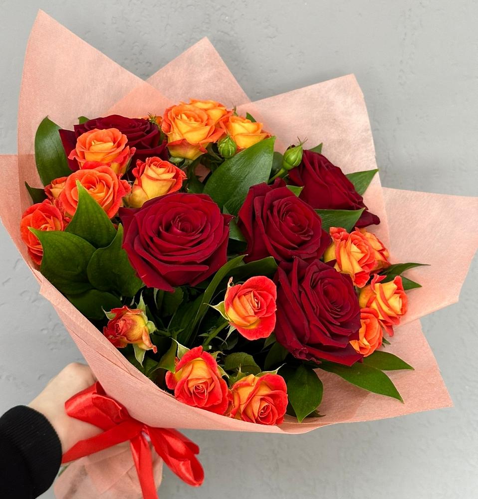 Букет Любовь и восторг в Марьиных Колодцах