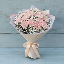 Букет цветов из:  Гвоздики в Марьиных Колодцах