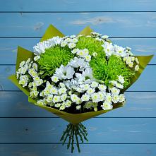 Букет цветов из:  Хризантемы в Марьиных Колодцах