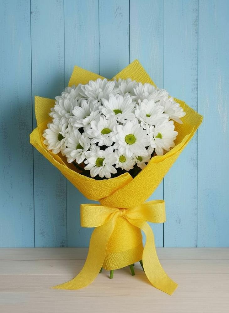 Букет цветов из: Хризантемы в Марьиных Колодцах