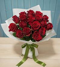 Букет Красные розы в Марьиных Колодцах