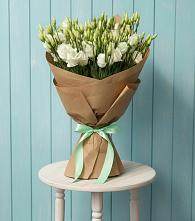 Букет цветов из:  Лизиантусы в Марьиных Колодцах