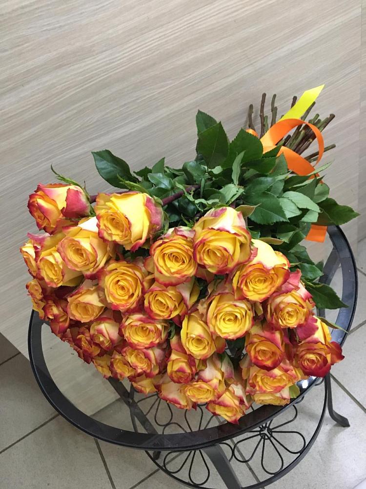 Букет Желтые розы в Марьиных Колодцах