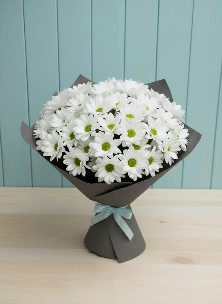 Букет цветов из: Хризантемы в Марьиных Колодцах