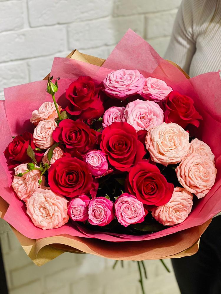 Букет цветов из: Розы в Марьиных Колодцах