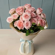 Букет Розовый шарм в Марьиных Колодцах