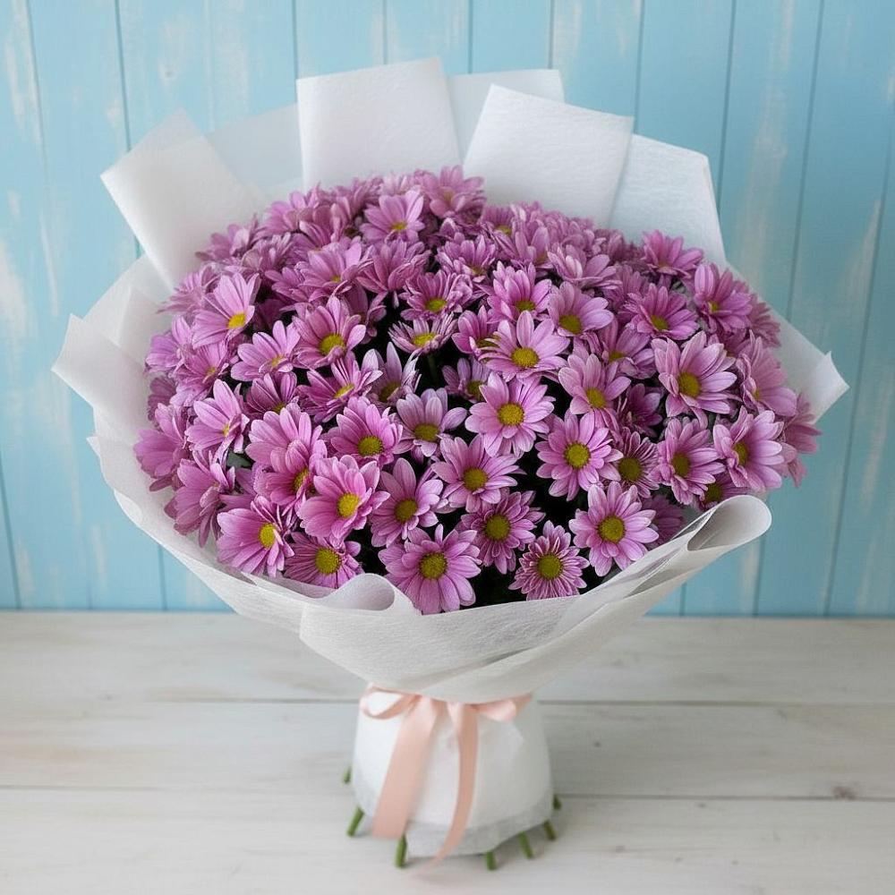 Букет цветов из: Хризантемы в Марьиных Колодцах