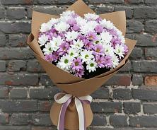 Букет цветов из:  Хризантемы в Марьиных Колодцах