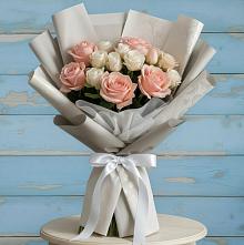 Букет цветов из:  Розы в Марьиных Колодцах