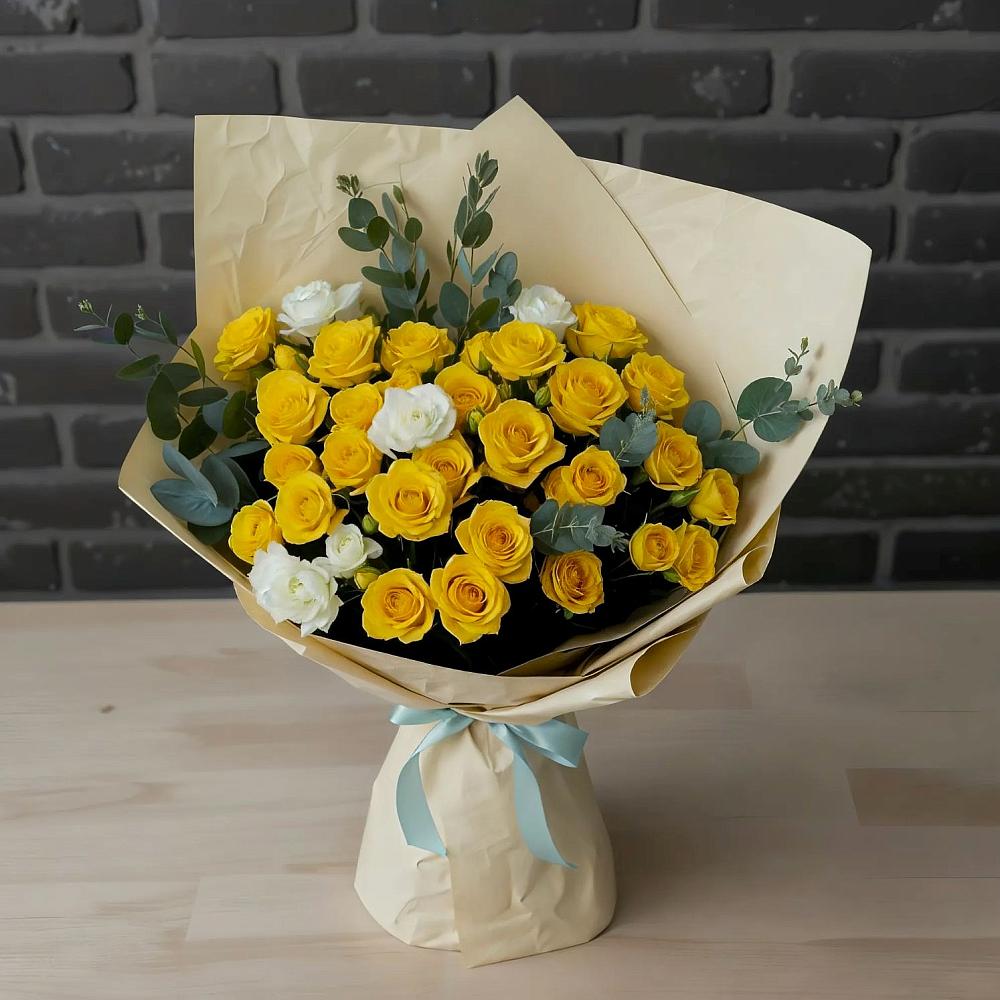 Букет цветов из: Розы в Марьиных Колодцах