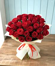 Букет 29 Красных роз в Марьиных Колодцах