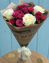 Букет цветов из:  Розы в Марьиных Колодцах