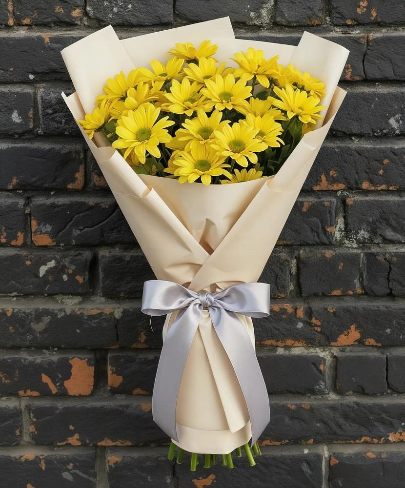 Букет цветов из: Хризантемы в Марьиных Колодцах