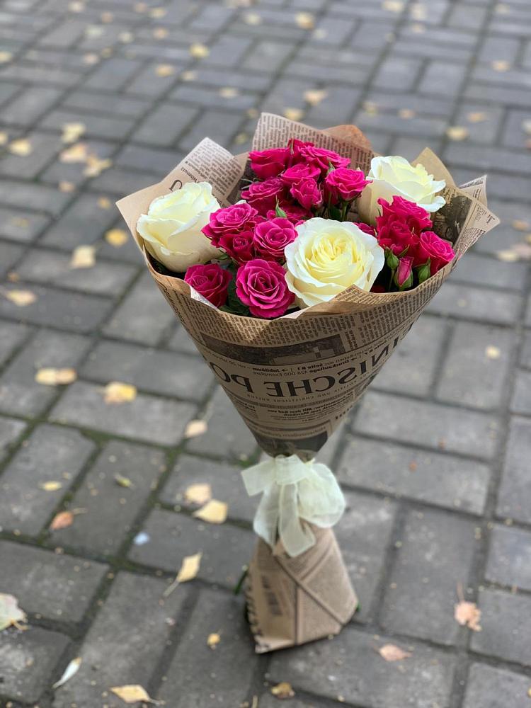 Букет цветов из: Розы в Марьиных Колодцах