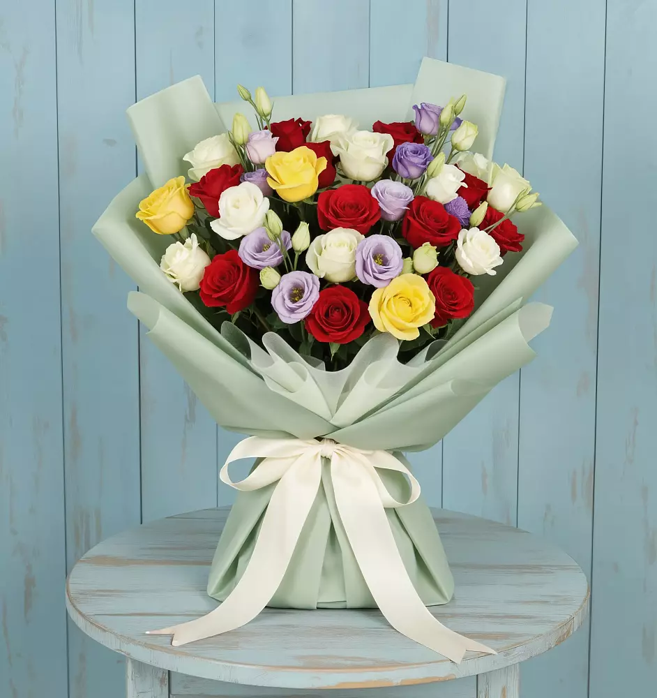 Букет цветов из: Розы в Марьиных Колодцах