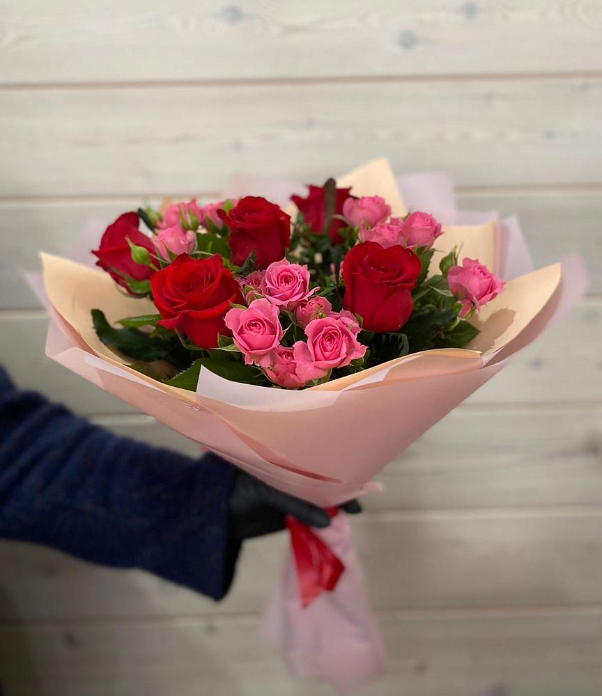 Букет цветов из: Розы в Марьиных Колодцах