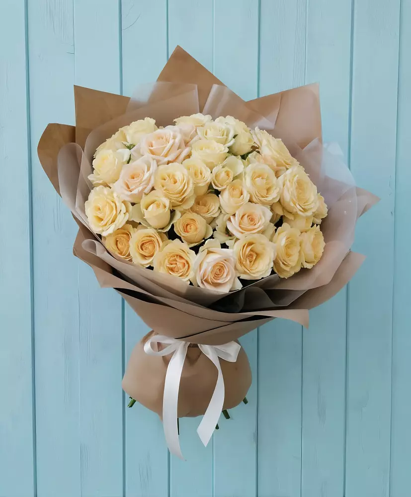 Букет Кремовое облако в Марьиных Колодцах