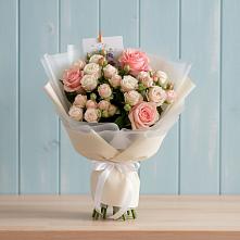 Букет цветов из:  Розы в Марьиных Колодцах