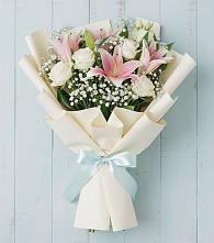 Букет цветов из:  Лилии #REPLACE_PRED# Марьиных Колодцах